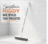 CzystaFuga 3w1 — Obrotowa Szczotka do Fug, Kabiny i Łazienki